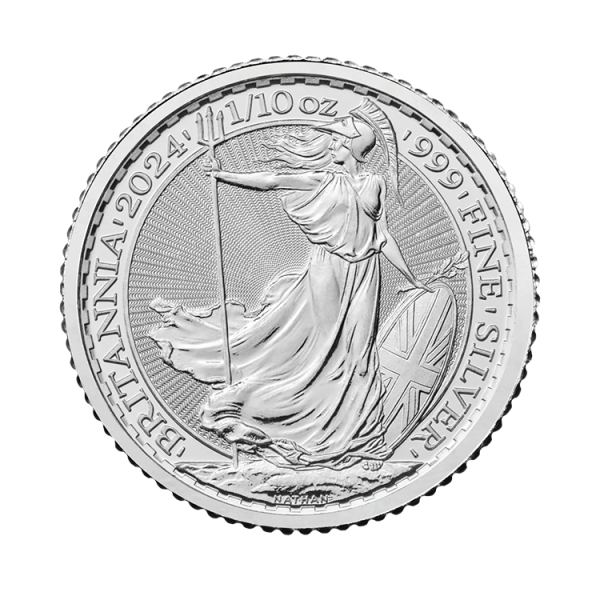 1/10 oz Britannia Silver Coin 2024