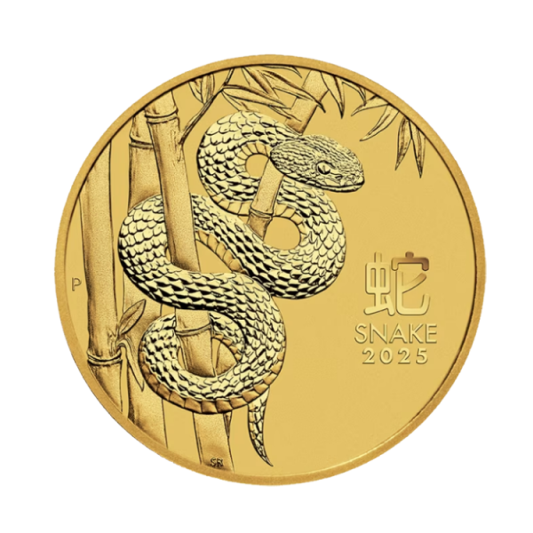 1 oz Lunar Gold Coin 2025
